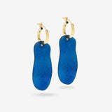 Las Meliades Dark Blue - Ohrhänger - 18k vergoldet
