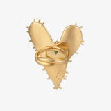 Leaf Ring - Ring - 18kt vergoldet