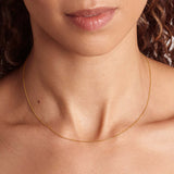 Essential Fine Long - Halskette - 585 Gold