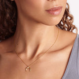 Diamond Luna - Halskette - 585 Gold