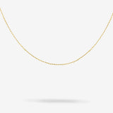 Sparkle Chain 40 cm - Halsketten - 14k Gold