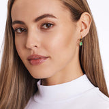 Clover Green - Single Ohrring - 18k vergoldet