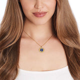 Clover - Halsketten - 18k vergoldet