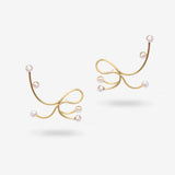The Constellation Of Love - Ohrringe - 18k vergoldet