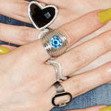 Candy Ring - Ring - Rhodiniert