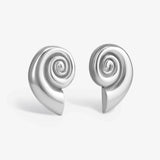 Silver Nautilus Ohrringe - Ohrringe - Silber