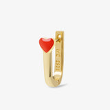 Fairy Heart Earring - Ohrhänger - 18kt vergoldet