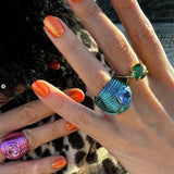 Blue Candy Ring - Ring