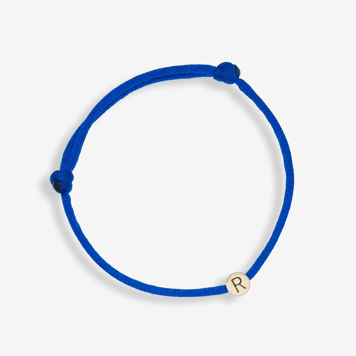 The One A royal blue Armband 14k Gold