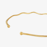 Curve Necklace - Halskette - 18kt vergoldet