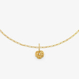 Mallo Rose Pearl Necklace - Halsketten - 24kt vergoldet