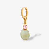 Bailarina Hoop Single Earring - Ohrring - 18kt vergoldet