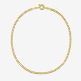 Big Link Big Closure 42cm - Halsketten - 18k vergoldet