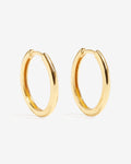 Lillian Small – Creoles – 18ct Gold–Plated