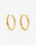 Lorena Small – Hoop Earrings – 18ct Gold-Plated