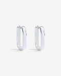 Chloe – Hoop Earrings – Silver