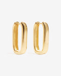 Chloe – Hoop Earrings – 18ct Gold–Plated