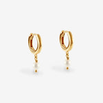 Regina – Pearl Earrings – 18kt Gold-plated