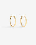 Lillian Medium - Hoop Earrings - 18ct Gold–Plated