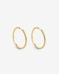 Lillian Maxi - Hoop Earrings - 18ct Gold–Plated