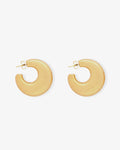 Moon Earrings Vintage Gold – Hoop Earrings – Gold-Plated