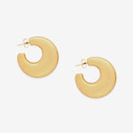 Moon Earrings Vintage Gold – Creolen – vergoldet