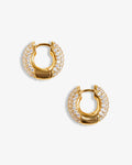 Disco Hoops Mini – Earrings – 18kt Gold-Plated