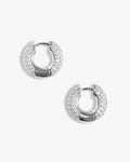 Disco Hoops Mini – Earrings – Silver