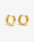 Chloe Slim Tiny – Hoop Earrings – 18ct Gold–Plated