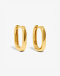 Chloe Slim Mini – Hoop Earrings – 18ct Gold–Plated