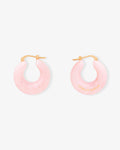 Circlet Earring bubble gum twist – Creolen – vergoldet