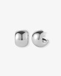 Gemma - Hoop Earrings - Silver-Plated