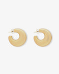 Moon Earrings Gold – Creolen – vergoldet