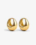 Soft Bold Hoops - Creolen - 18kt vergoldet