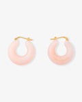 Circlet Earring Peach Sorbet - Creolen - gelb vergoldet