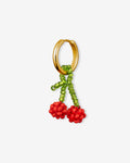 Mini Cherry Earring - Creolen - 18kt vergoldet