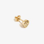 Love Stud Apple Green – Single-Earring – 18k gold plated
