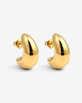 Elia Moon Stud – Ohrstecker – 14kt vergoldet