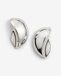 Medi Edges Studs – Ohrstecker – versilbert