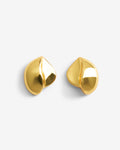 Tiny Edges Studs – Stud Earrings – 18ct Gold-Plated