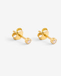 Crystal Studs - Ohrstecker - 18kt vergoldet