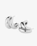 Orla Earrings - Ohrstecker - versilbert