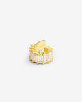 Baguette Cuff Mini – Earcuff – 18kt vergoldet