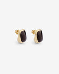 Puffy Elia Choc Mini – Stud Earrings - 14ct Gold-Plated