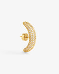 Amara Mini Pavé Stud – Ohrstecker – 18kt vergoldet