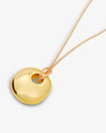 Pebbles Cord Necklace – Necklaces – 18ct Gold–Plated