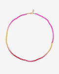 Sunset Candy Floss Necklace – Halsketten– 18kt vergoldet