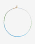 Blue Mint Candy Floss Necklace – Halsketten – 18kt vergoldet