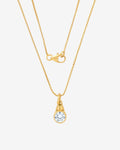 Estelle Clear – Necklaces – 22ct Gold-Plated