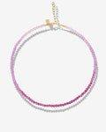 Violet Candy Floss – Necklaces – 18ct Gold-Plated